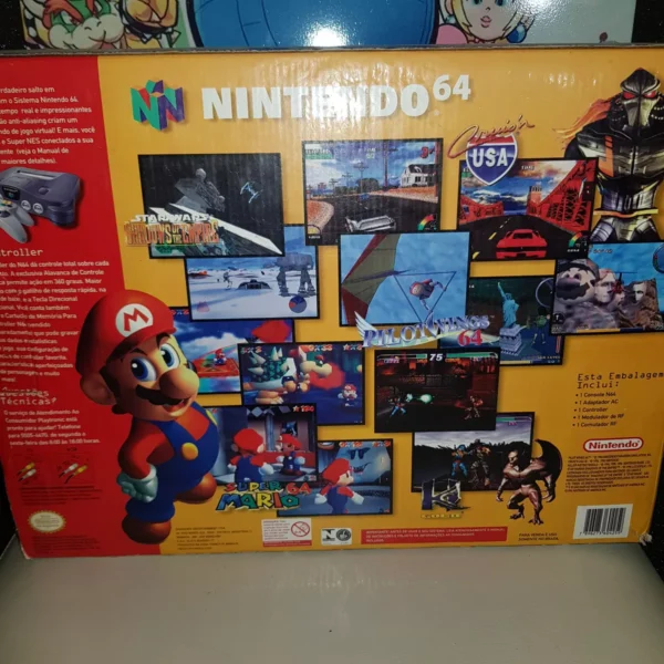 Nintendo 64 Console Completo Com Caixa (Usado) - Image 7