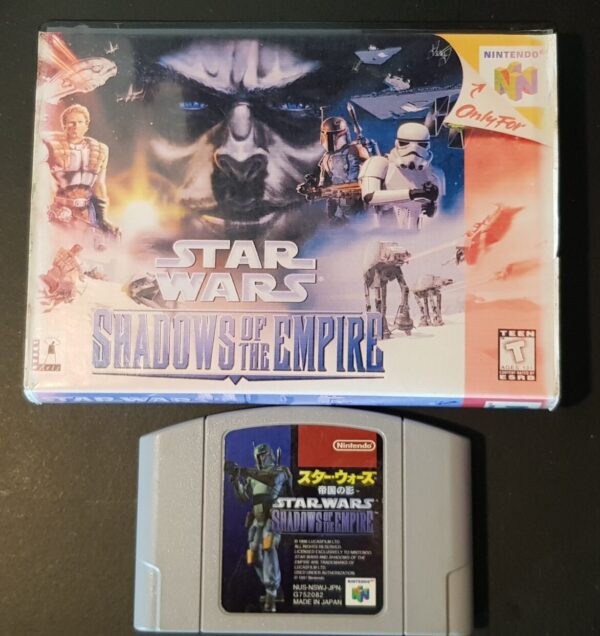 STAR WARS SHADOW OF THE EMPIRE - NINTENDO 64 JAPONÊS COM ADAPTADOR INCLUSO - Image 3