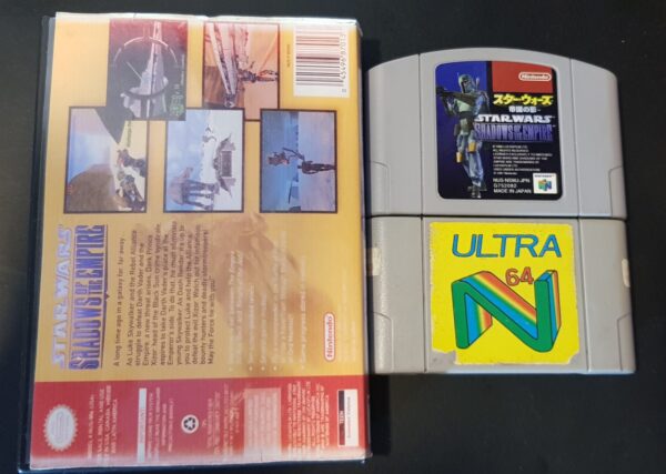 STAR WARS SHADOW OF THE EMPIRE - NINTENDO 64 JAPONÊS COM ADAPTADOR INCLUSO - Image 4
